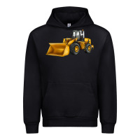 Black bulldozer Urban Hoodie - JahusDesignShop