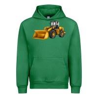 Emerald bulldozer Urban Hoodie - JahusDesignShop