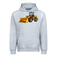 Heather Grey bulldozer Urban Hoodie - JahusDesignShop