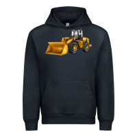 Navy bulldozer Urban Hoodie - JahusDesignShop