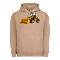Pigment Burro bulldozer Urban Hoodie - JahusDesignShop