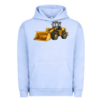 Pigment Grape Ice bulldozer Urban Hoodie - JahusDesignShop