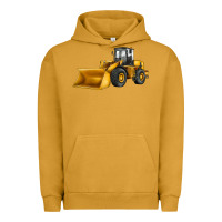 Pigment Peanut Butter bulldozer Urban Hoodie - JahusDesignShop