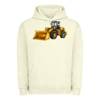 Pigment Pistachio bulldozer Urban Hoodie - JahusDesignShop