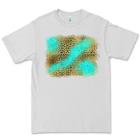 Turquoise Leopard Background Premium Tee | Teevron