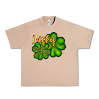 Burro St. Patrick's Lucky and shamrock Urban Heavy Tee - OliviaCreatesArt