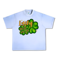 St. Patrick's Lucky And Shamrock Urban Heavy Tee | Teevron