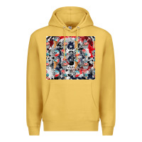 Antique Gold american ice cream Premium Hoodie - CowhideDigitalArt