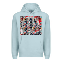 Blue Mist american ice cream Premium Hoodie - CowhideDigitalArt