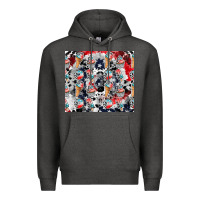 Charcoal Heather american ice cream Premium Hoodie - CowhideDigitalArt