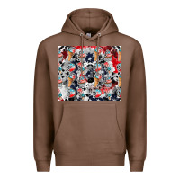 Chestnut american ice cream Premium Hoodie - CowhideDigitalArt