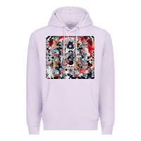 Lilac american ice cream Premium Hoodie - CowhideDigitalArt