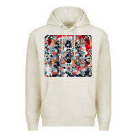 Oatmeal Heather american ice cream Premium Hoodie - CowhideDigitalArt