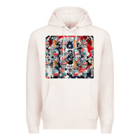 Pale Pink american ice cream Premium Hoodie - CowhideDigitalArt