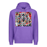 Purple american ice cream Premium Hoodie - CowhideDigitalArt