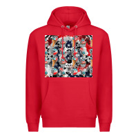 Red american ice cream Premium Hoodie - CowhideDigitalArt