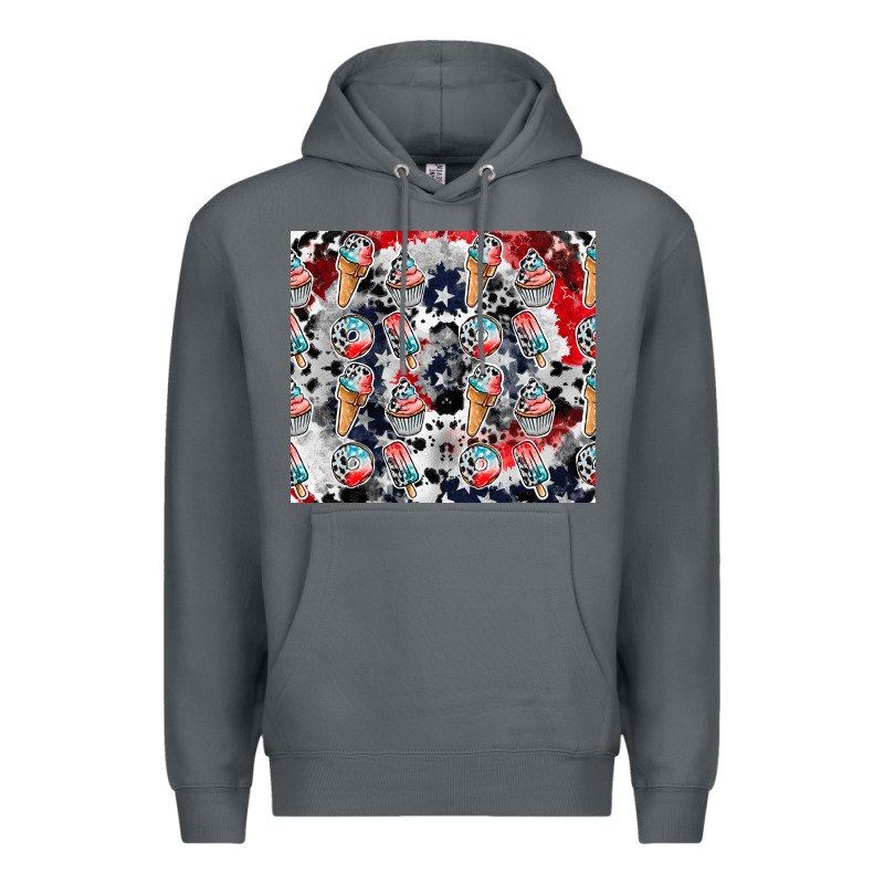 American Ice Cream Premium Hoodie by CowhideDigitalArt | Teevron