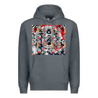 Rock american ice cream Premium Hoodie - CowhideDigitalArt