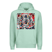Seafoam american ice cream Premium Hoodie - CowhideDigitalArt