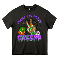 Asphalt people give me the creeps Heavy Core Tee - NancyCooperArtShop