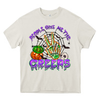 Cream people give me the creeps Heavy Core Tee - NancyCooperArtShop