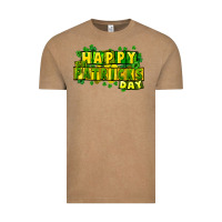 Vintage Coffee Happy St. Patrick's Day Vintage Tee - HowdyJamesFarm