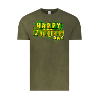 Vintage Olive Happy St. Patrick's Day Vintage Tee - HowdyJamesFarm