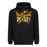 Black ballpark mini Heavyweight Hoodie - AdoDesignShop