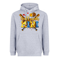 Heather Grey ballpark mini Heavyweight Hoodie - AdoDesignShop