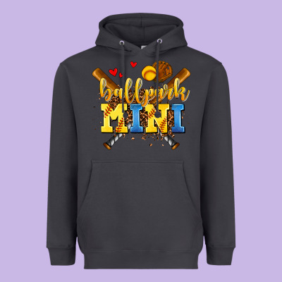 Ballpark Mini Heavyweight Hoodie Designed By Adodesignshop