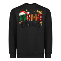 Black mama Claus Christmas Heavyweight Sweatshirt - BarkalooDesign