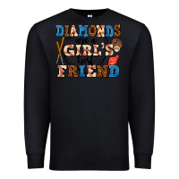 Black diamonds are a girl's best friend Premium Sweatshirt - AdoDesignShop