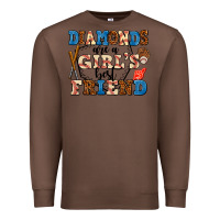 Chestnut diamonds are a girl's best friend Premium Sweatshirt - AdoDesignShop