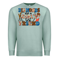 Seafoam diamonds are a girl's best friend Premium Sweatshirt - AdoDesignShop