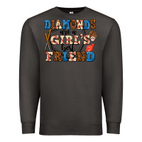 Smoke diamonds are a girl's best friend Premium Sweatshirt - AdoDesignShop