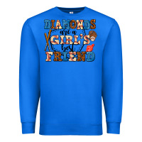 True Royal diamonds are a girl's best friend Premium Sweatshirt - AdoDesignShop