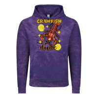 Cloud Purple Mardi Gras Crawfish dude Vintage Hoodie - FaDigitalArtStudio