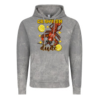 Cloud Rock Mardi Gras Crawfish dude Vintage Hoodie - FaDigitalArtStudio