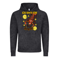Vintage Black Mardi Gras Crawfish dude Vintage Hoodie - FaDigitalArtStudio