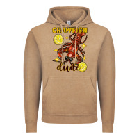 Vintage Coffee Mardi Gras Crawfish dude Vintage Hoodie - FaDigitalArtStudio