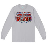 Moon Dust American Mama Mother's Day Long Sleeve Tee - FaDigitalArtStudio