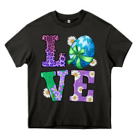 Asphalt easter love egg Heavy Core Tee - RanaPortraitStore