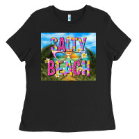 Salty Beach Ladies Tee | Teevron