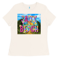 Bone salty beach Ladies Tee - TumblerDesignByShophia
