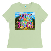 Matcha salty beach Ladies Tee - TumblerDesignByShophia