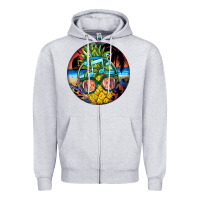 Heather Grey pineapple relaxing Zipper Hoodie - BarkalooDesign