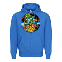 True Royal pineapple relaxing Zipper Hoodie - BarkalooDesign