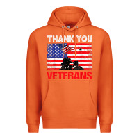 Carrot thank you veterans service patriot veteran day american flag t shirt Premium Hoodie - maiPhamDesign