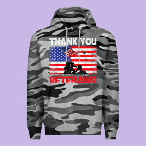 Thank You Veterans Service Patriot Veteran Day American Flag T Shirt Premium Hoodie Designed By Maiphamdesign