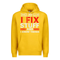 Lemon Funny I Fix Stuff And I Know Things That's What I Do Funny T Shirt Premium Hoodie - maiPhamDesign